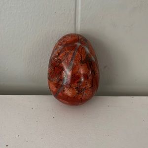 Red Jasper healing Egg